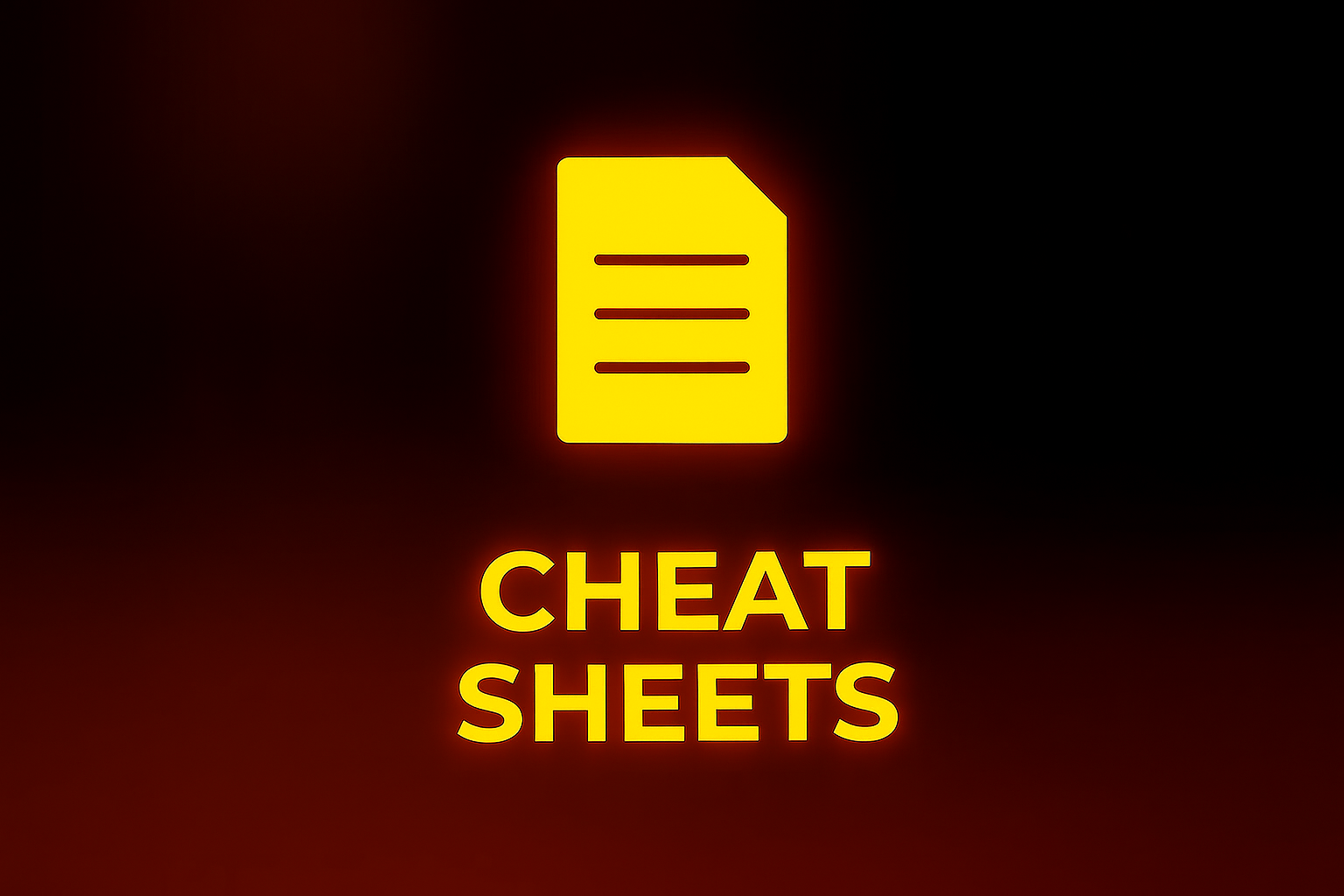 Cyber Security Cheat Sheet